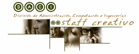 Bienvenido a la página del Staff Creativo de la DACI